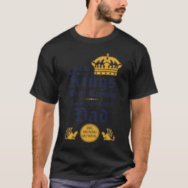 Camiseta El Mejor Papá del Mundo Rey Corona Día del Padre
