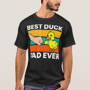 Camiseta El mejor papá del pato nunca es gracioso papá del 