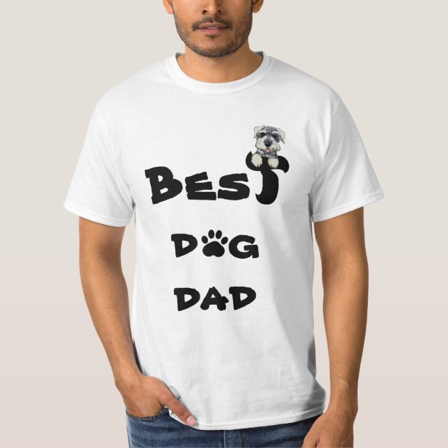 Camiseta El mejor papá del perro (Anverso)