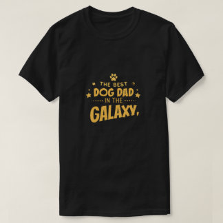 Camiseta El mejor papá del perro en la galaxia