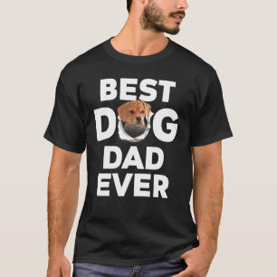 Camiseta El mejor papá del perro jamás se esfuerza