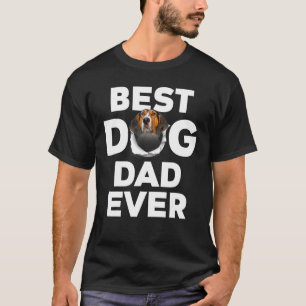 Camiseta El mejor papá del perro jamás tratando a Walker Co