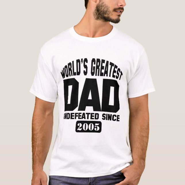 Camiseta El mejor papá del Personalizable (Anverso)