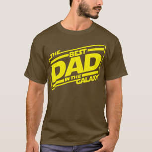 Camiseta El mejor papá en el Galaxy Sci Fi