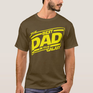 Camiseta El mejor papá en el Galaxy Sci Fi
