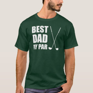 Camiseta El mejor papá Golfing del par