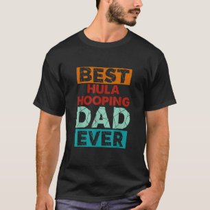 Camiseta El mejor papá hula esperanzador de Hula es gracios
