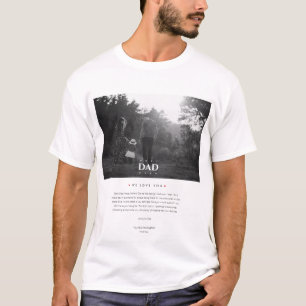 Camiseta El mejor papá moderno foto divertida del Día del P