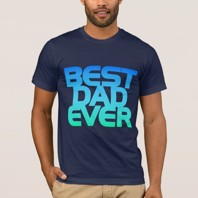 CAMISETA EL MEJOR PAPÁ NUNCA (Anverso)
