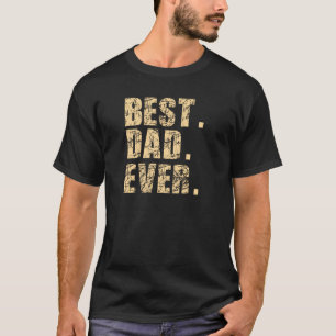 Camiseta El mejor papá nunca (beige)