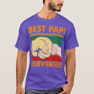 Camiseta El mejor papa nunca viejo padre padre de los hombr