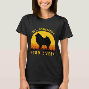 Camiseta El mejor papa panomeránico de Labrad gráfico