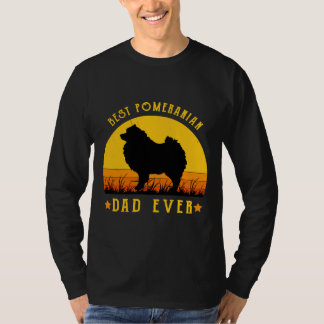 Camiseta El mejor papa panomeránico de Labrad gráfico
