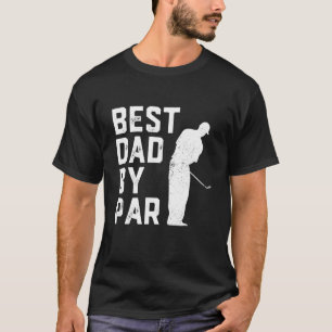 Camiseta El Mejor Papá Por Par Golf Lover Regalo Para Los H