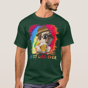 Camiseta El mejor papá que tuvo Bulldog divertido en el día