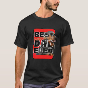 Camiseta El mejor papá Rottweiler de todos