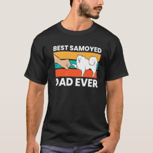 Camiseta El mejor papá Samoyed siempre lindo Samoyed