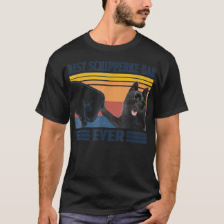 Camiseta El Mejor Papá Schipperke de Todos los Tiempos Día