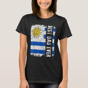 Camiseta El mejor papá uruguayo de siempre padre de la band