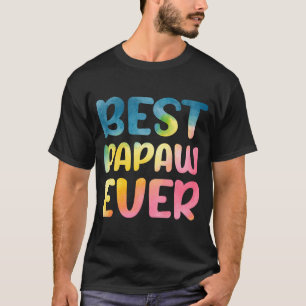 Camiseta El mejor Papaw del día del padre de Papaw