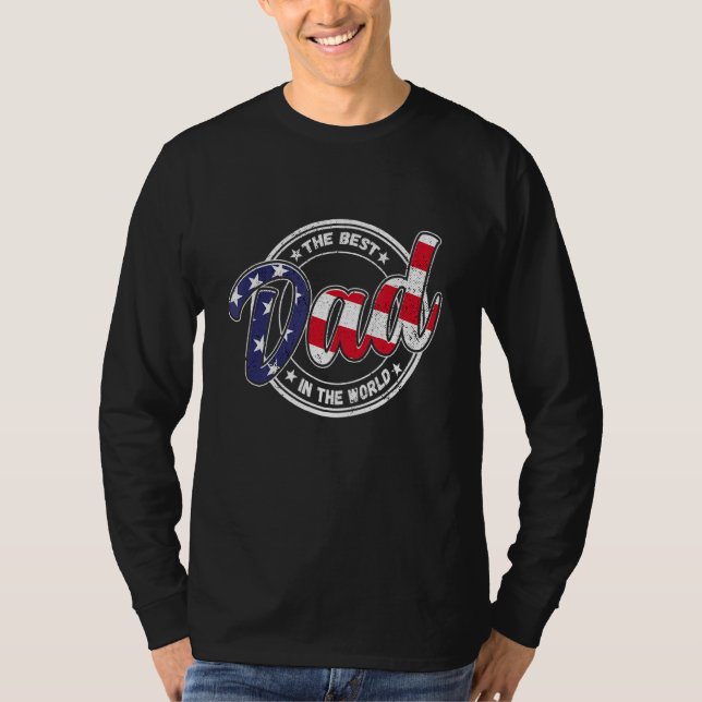 Camiseta El mejor papi del mundo (Anverso)