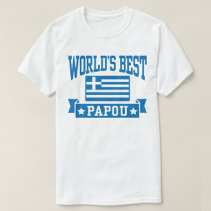 Camiseta El mejor papou del mundo