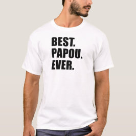 Camiseta El mejor Papou nunca