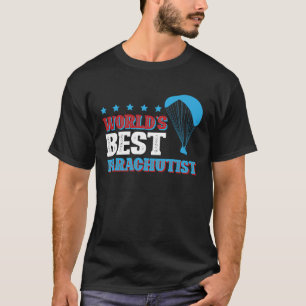 Camiseta El mejor paracaidista del mundo