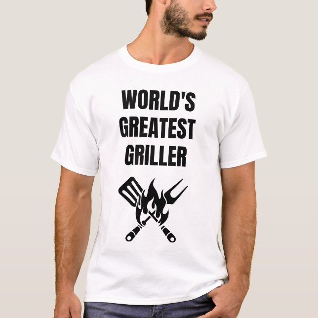 Camiseta El mejor parlanchín del mundo | Diseño maestro de  (Anverso)