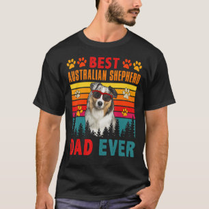 Camiseta El mejor pastor australiano del mundo del perro ja