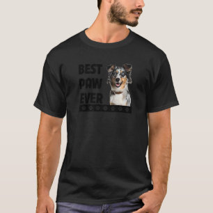 Camiseta El mejor pastor de la historia australiana de papá