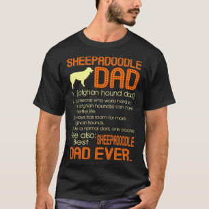 Camiseta El mejor pastor de papá fue el día del padre