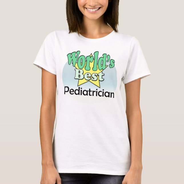 Camiseta El mejor pediatra del mundo (Anverso)