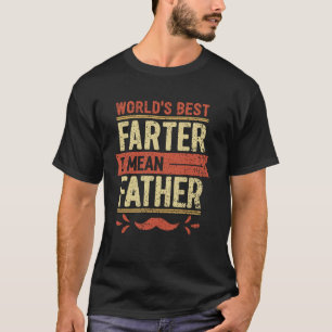 Camiseta El mejor pedorro del mundo Quiero decir padre Dive