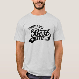 Camiseta El mejor peePaw del mundo