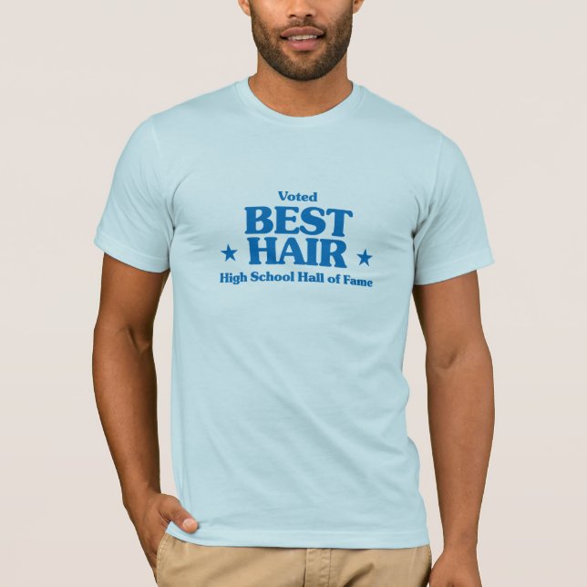 Camiseta El mejor pelo (Anverso)