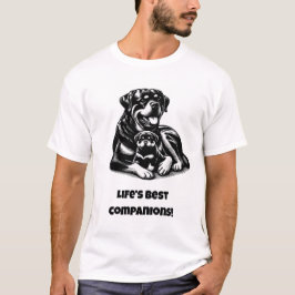 Camiseta El mejor perro cómico de la vida