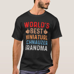 Camiseta El mejor perro de abuela en miniatura del mundo