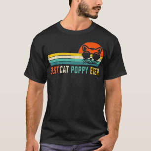 Camiseta El mejor perro de gato de vintage del día del padr