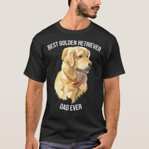 Camiseta El mejor perro de la recuperación de oro del mundo
