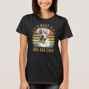 Camiseta El mejor perro de labrador que ha recuperado a pap