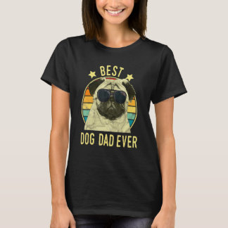 Camiseta El mejor perro de los hombres, el día del padre