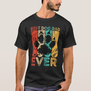 Camiseta El mejor perro del mundo papá del perro del mundo 
