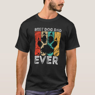 Camiseta El mejor perro del mundo papá del perro del mundo
