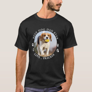 Camiseta El mejor perro papá jamás pintó fotos del Masco