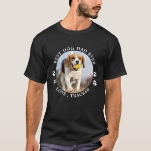 Camiseta El mejor perro papá jamás pintó fotos del Mascota 