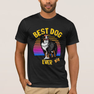 Camiseta El Mejor Perro San Bernardo Retro de Todos los Tie