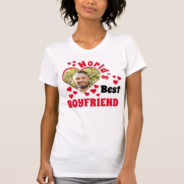 Camiseta El mejor Personalizado de novios del mundo (Anverso)