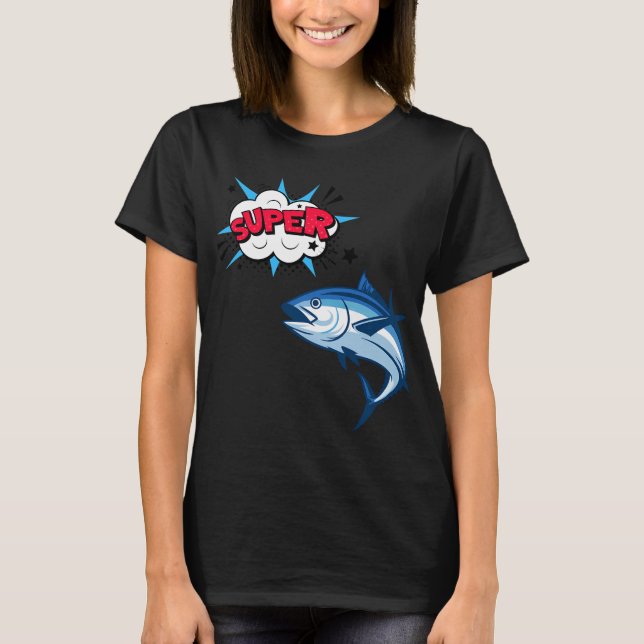 Camiseta El mejor pescado (Anverso)
