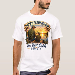 Camiseta El Mejor Pescado Eres Tú Papá Feliz Día del Padre